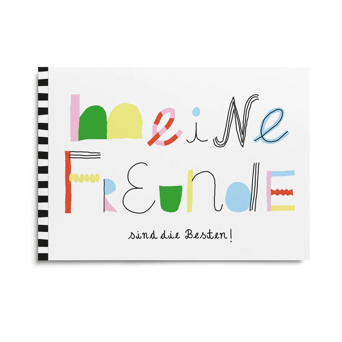 Freundebuch "Freunde sind die Besten" Freundebuch Unter Pinien
