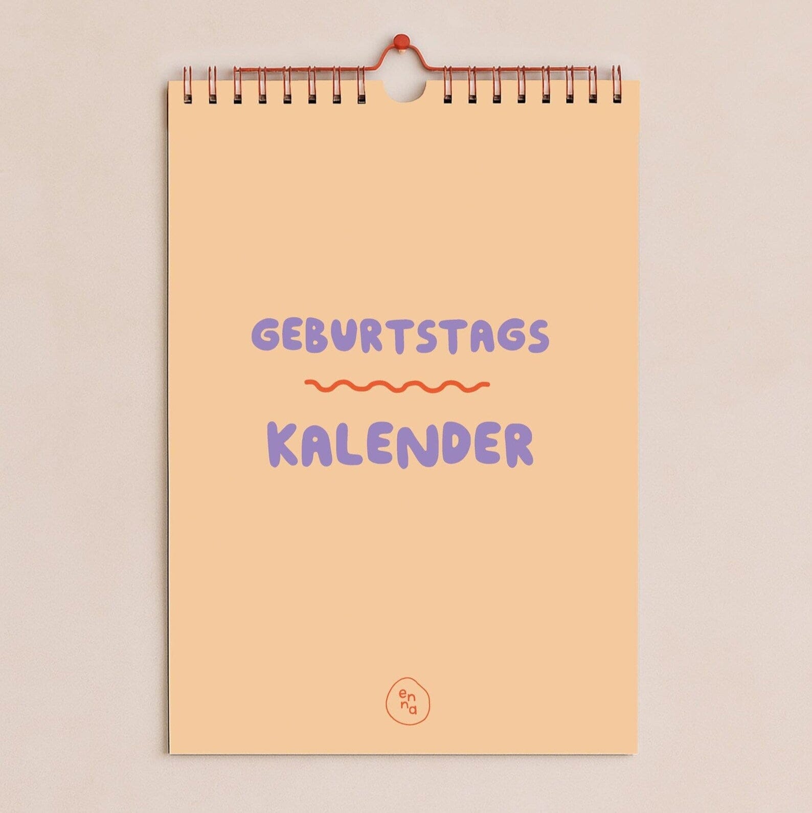 Geburtstagskalender "WAVEY" Kalender Enna Studio