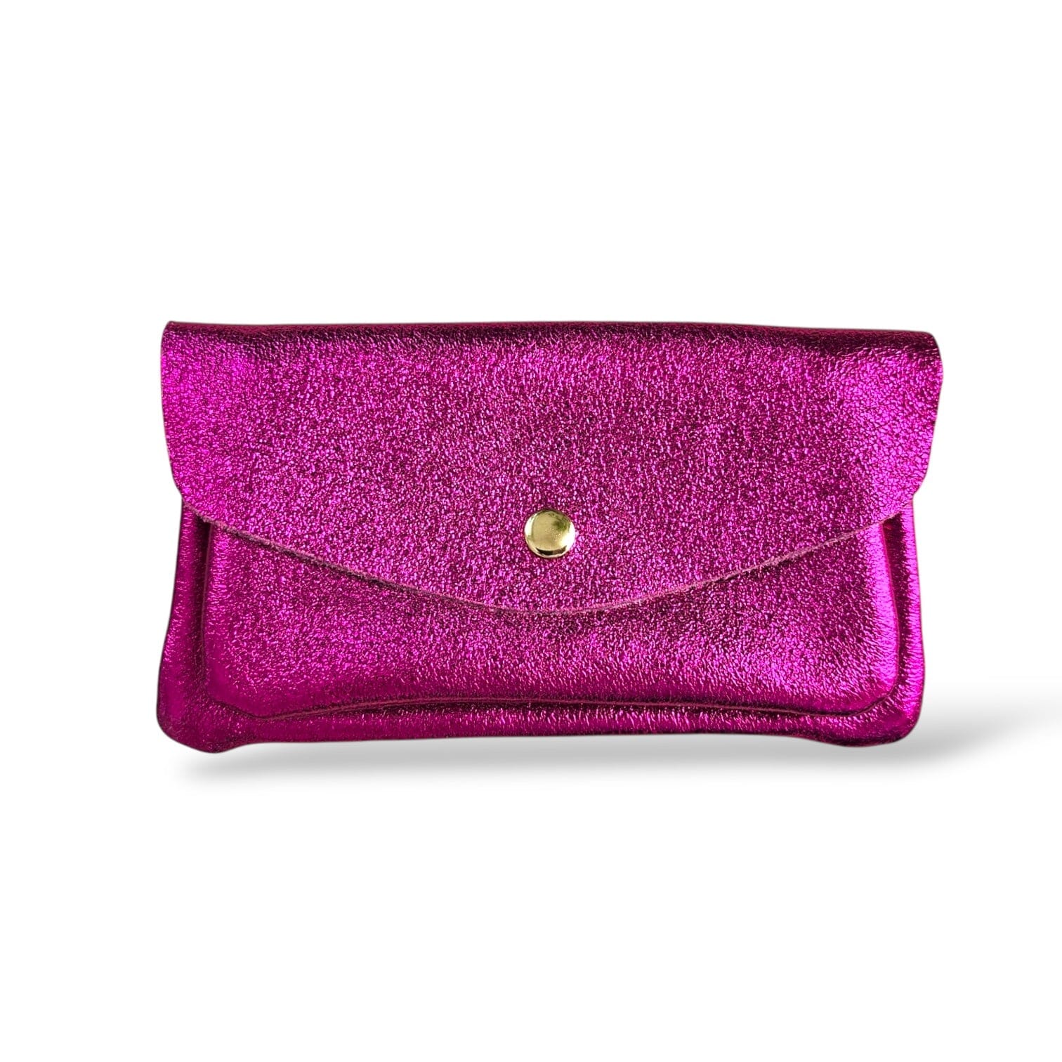 Geldbeutel Maxi "Metallisches Leder" Geldbeutel Royal Marais Pink