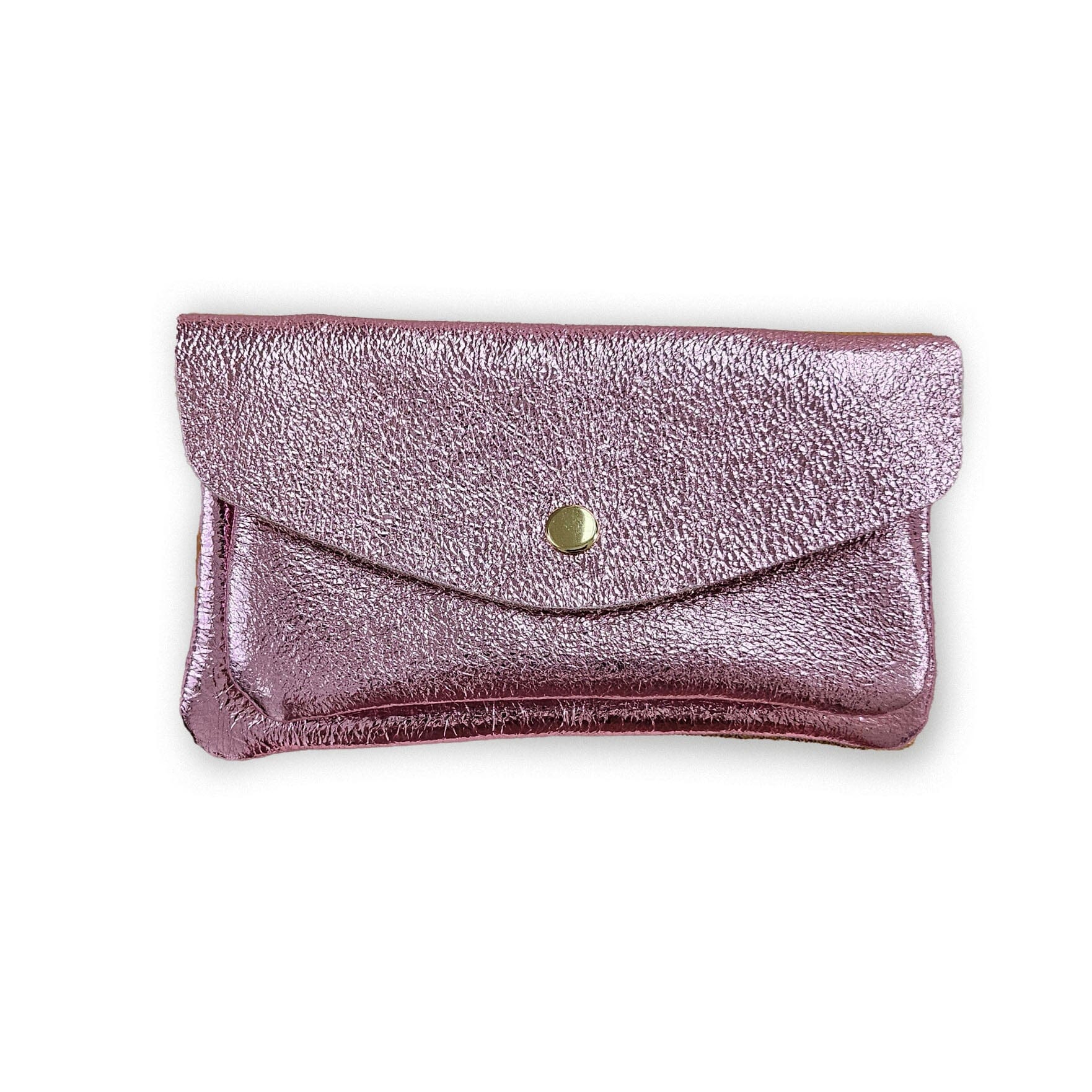 Geldbeutel Maxi "Metallisches Leder" Geldbeutel Royal Marais Rosa
