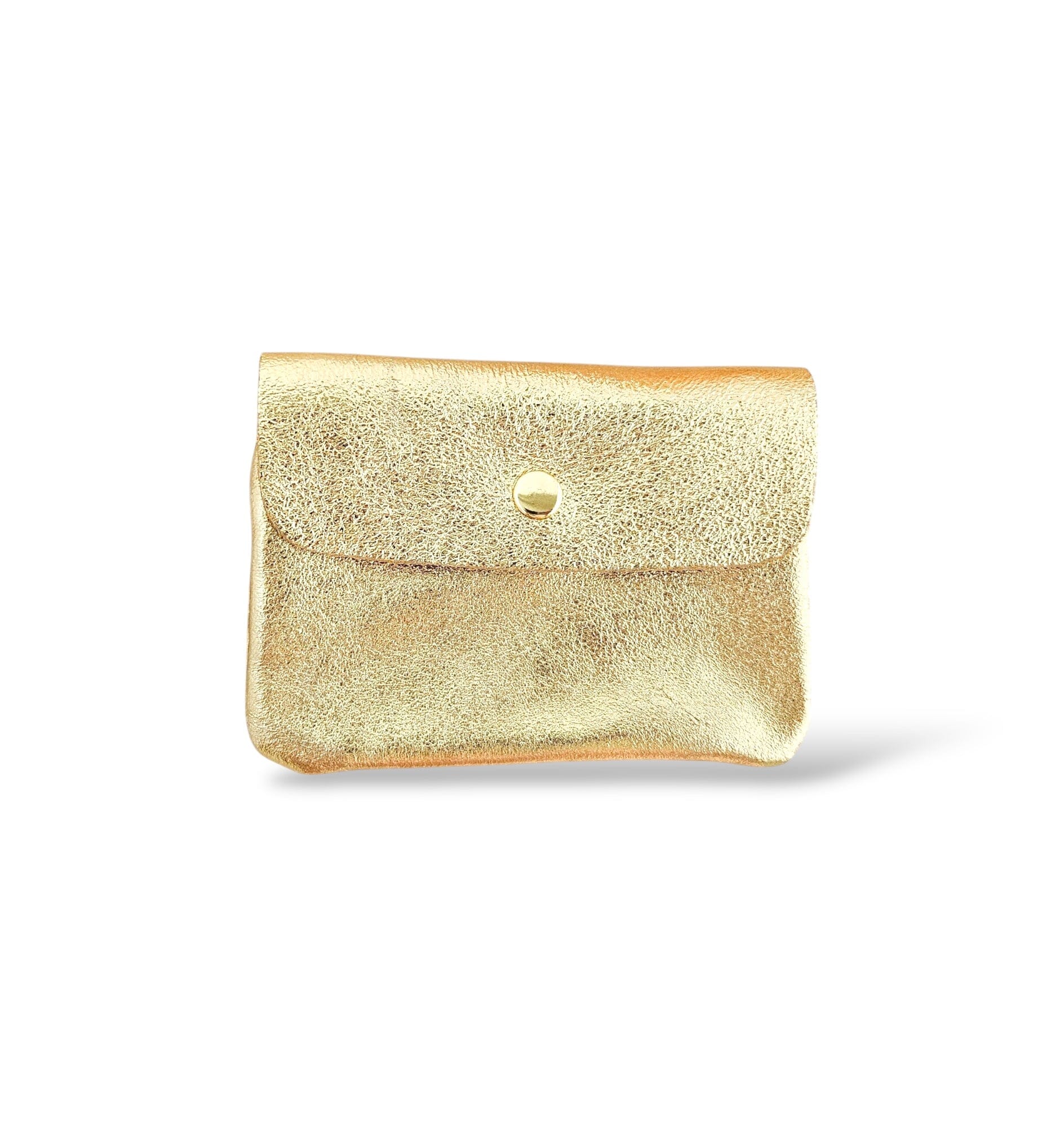 Geldbeutel Mini "Metallisches Leder" Geldbeutel Royal Marais Gold