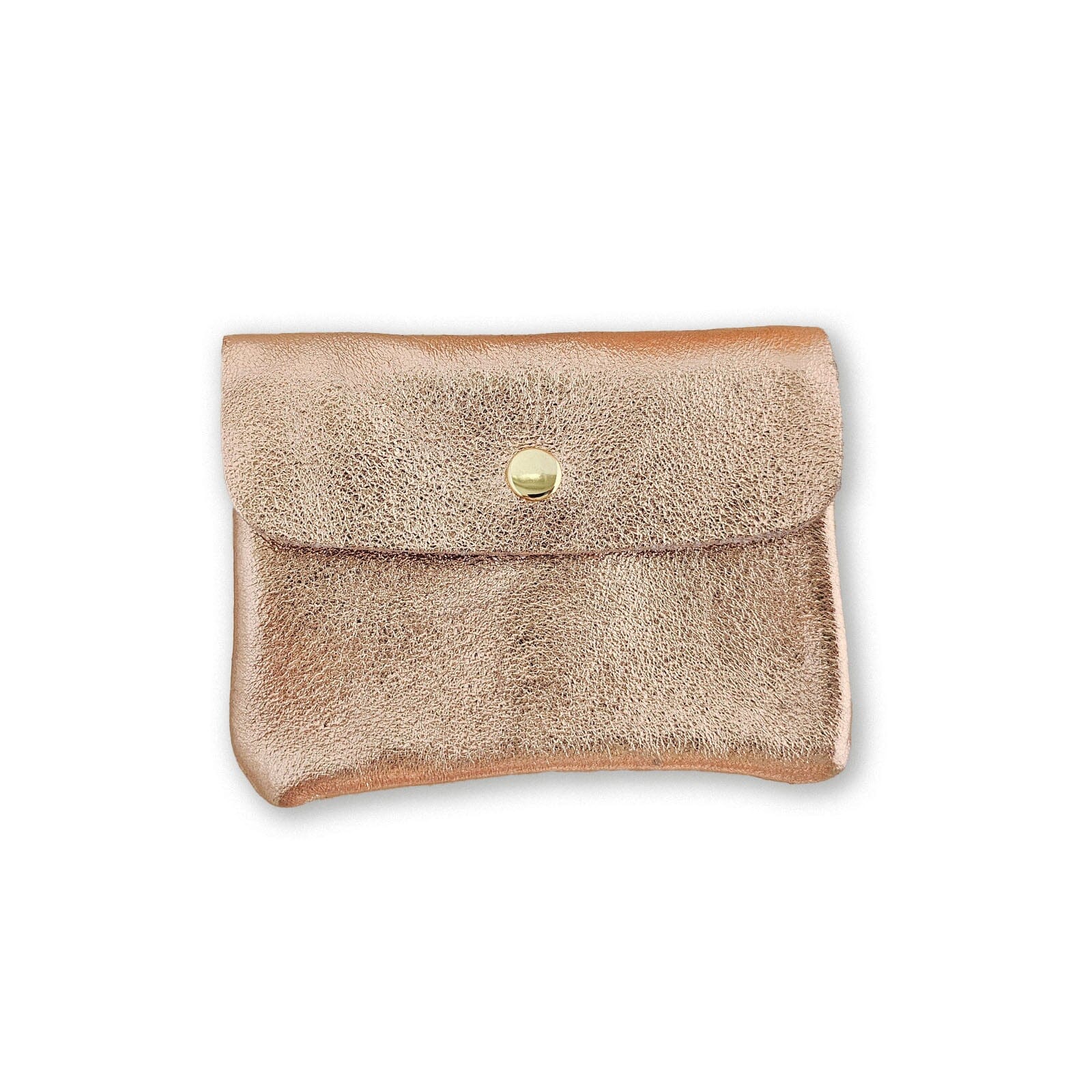 Geldbeutel Mini "Metallisches Leder" Geldbeutel Royal Marais Nude