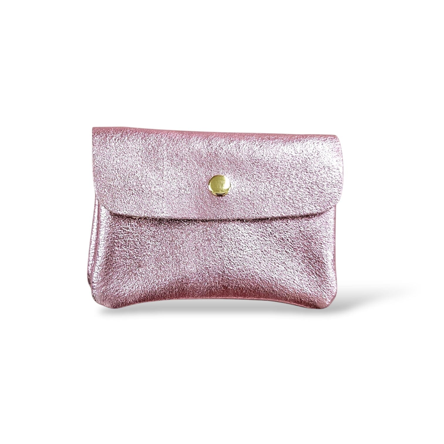 Geldbeutel Mini "Metallisches Leder" Geldbeutel Royal Marais Rosa
