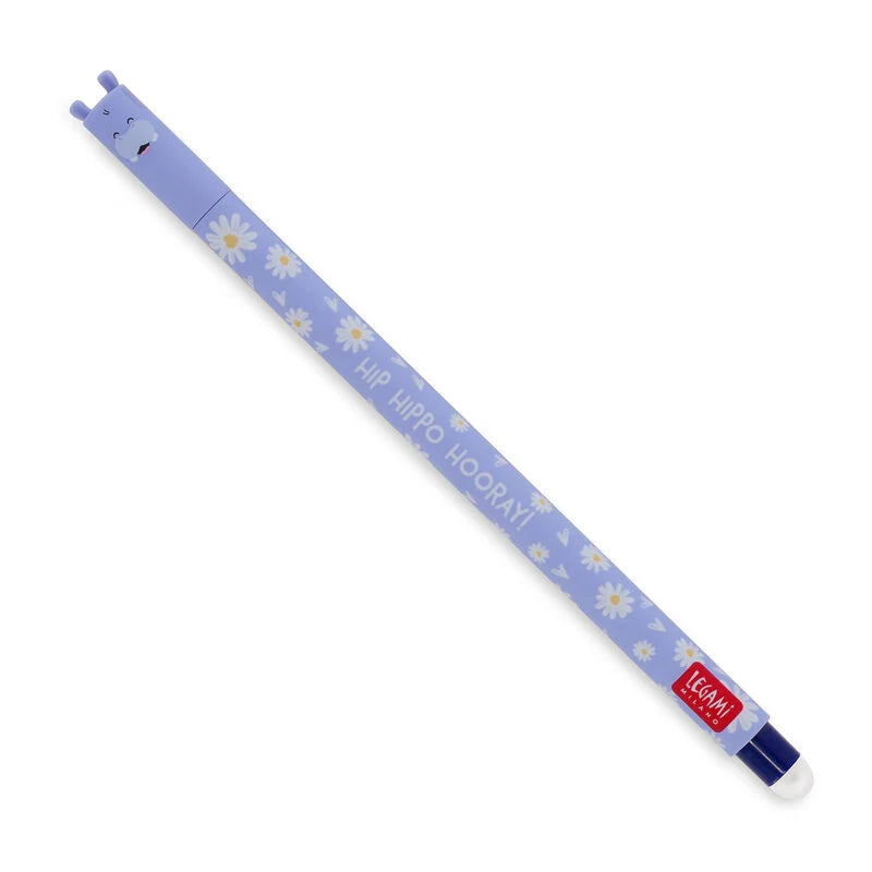 Gelstift "Erasable" Legami Hippo