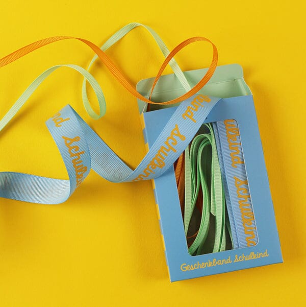Geschenkband-Set "Schulkind" Armband ava&yves
