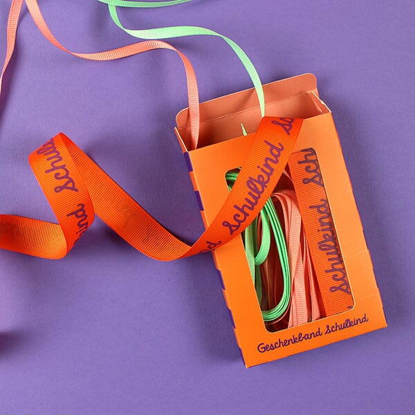Geschenkband-Set "Schulkind" Armband ava&yves
