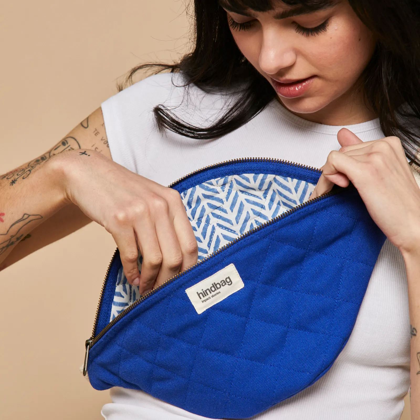 Gesteppte Fanny Pack "Olivia" Bauchtaschen Hindbag