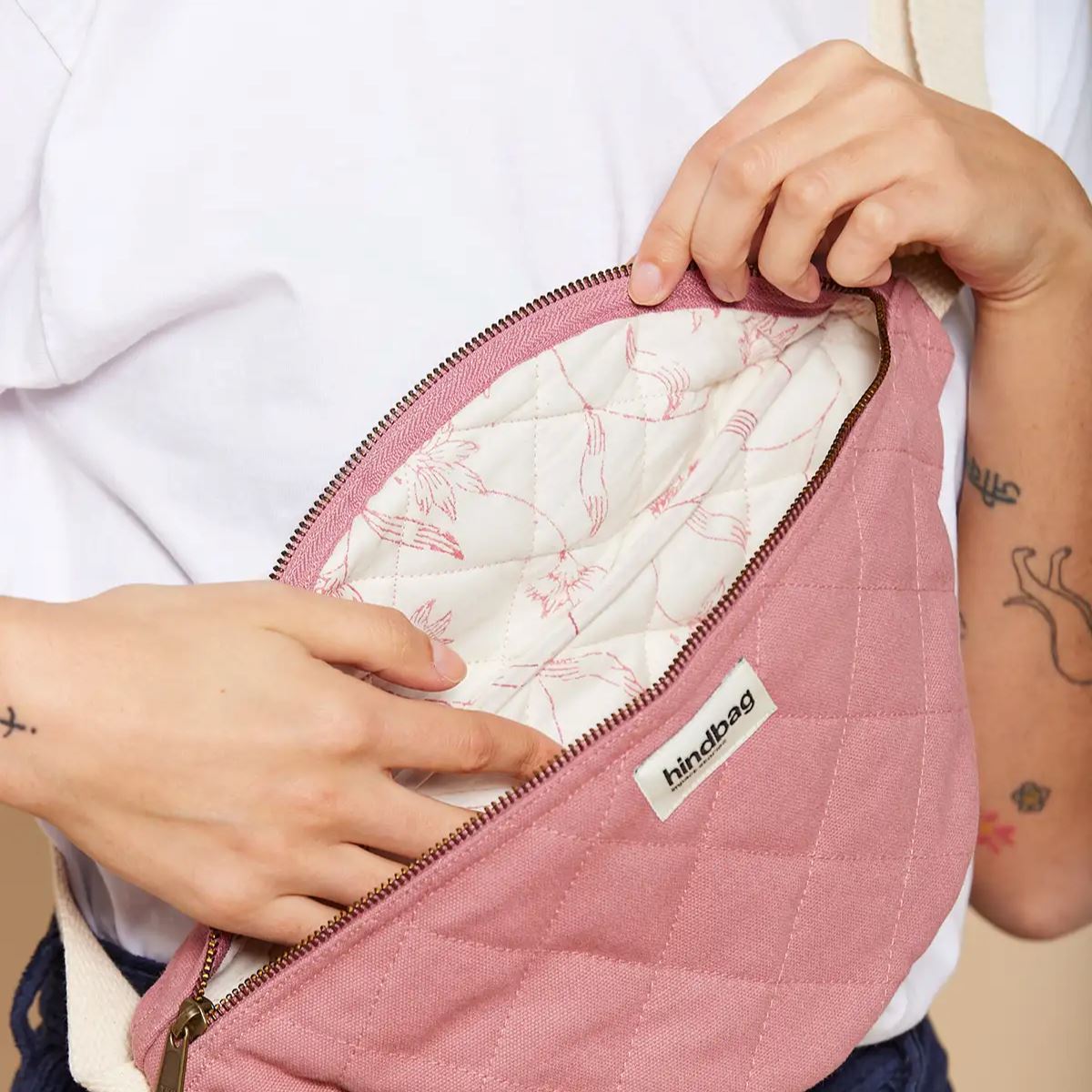 Gesteppte Fanny Pack "Olivia" Bauchtaschen Hindbag