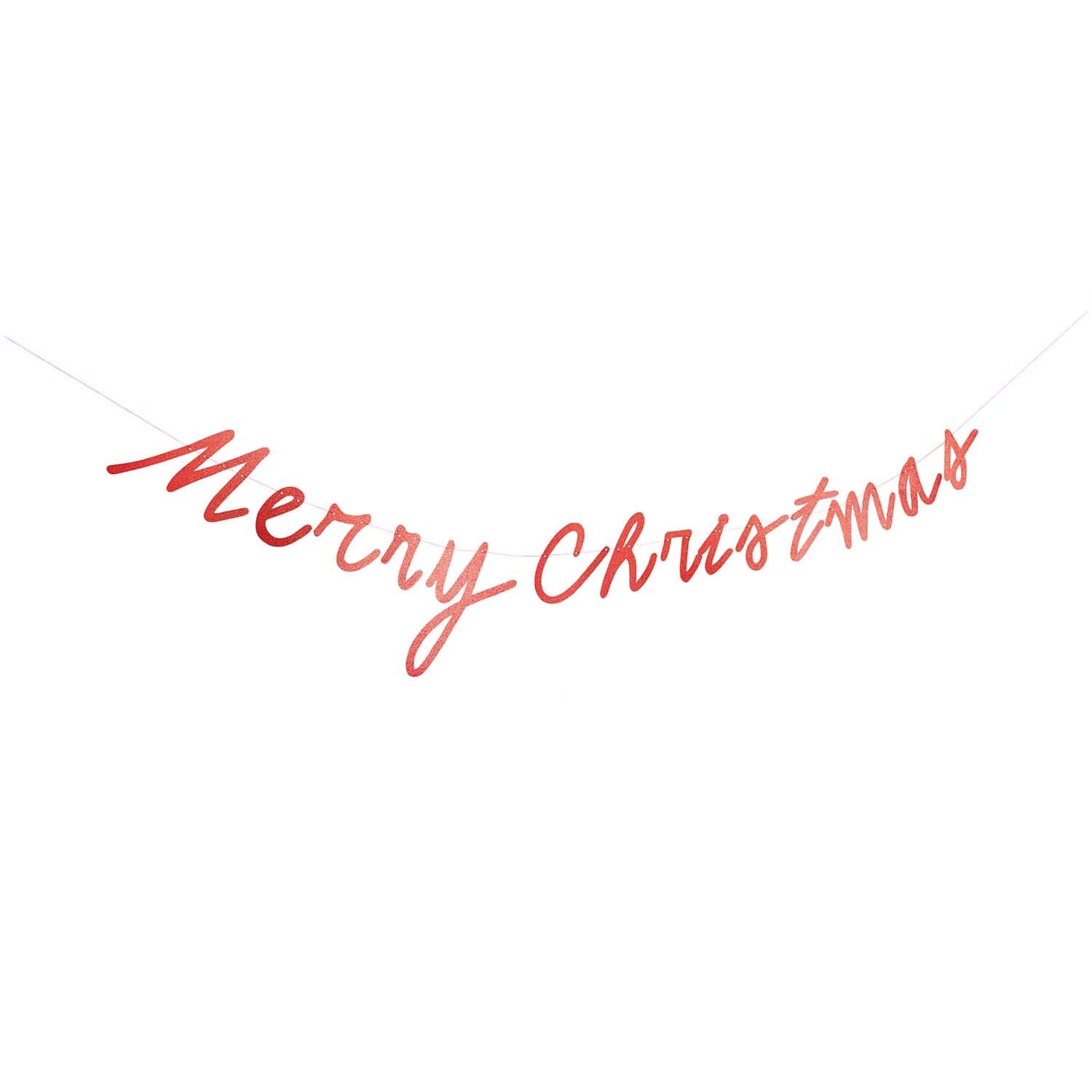 Girlande Glitter "Merry Christmas" Girlande Rico Design