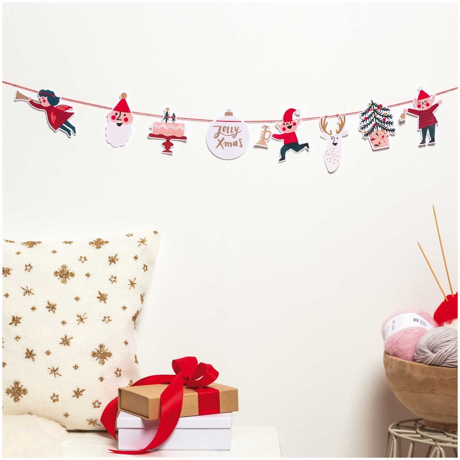 Girlande "Jolly" Girlande Rico Design
