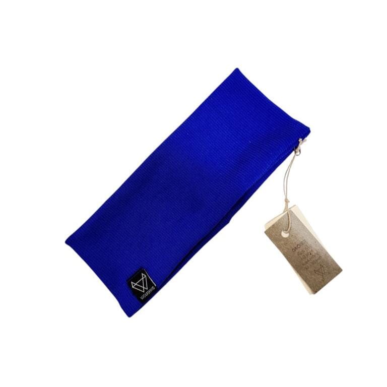 Haarband Kids "Klassik Ripp" Stirnband Wolfskind Blau XS