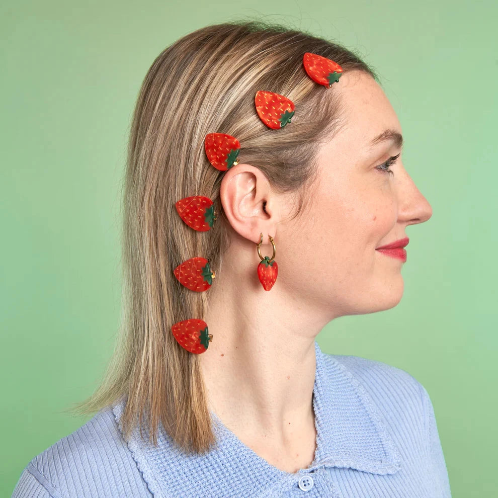 Haarclip "Erdbeere" Haaraccessoires Coucou Suzette