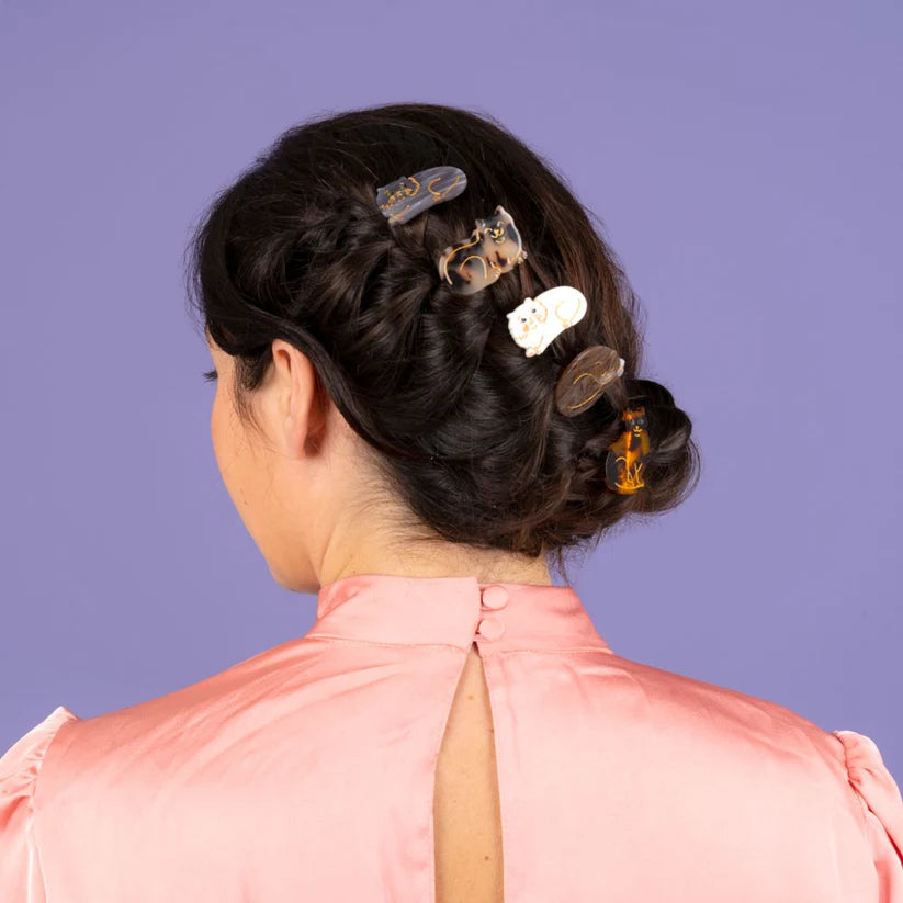 Haarclip "Katze tortoise light" Haaraccessoires Coucou Suzette
