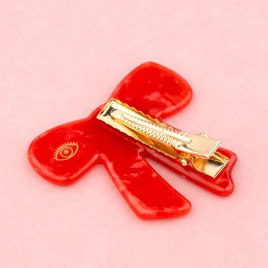 Haarclip "Schleife rot" Haaraccessoires Coucou Suzette