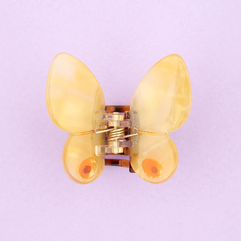 Haarklammer "Mini Schmetterling gelb" Haaraccessoires Coucou Suzette