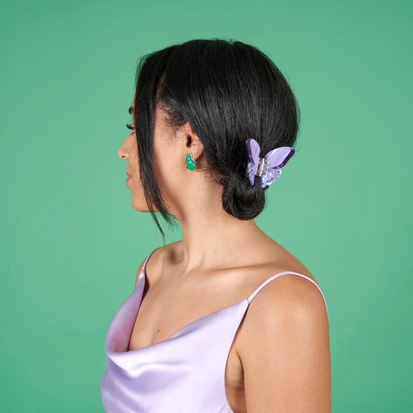 Haarklammer "Schmetterling lila" Haaraccessoires Coucou Suzette