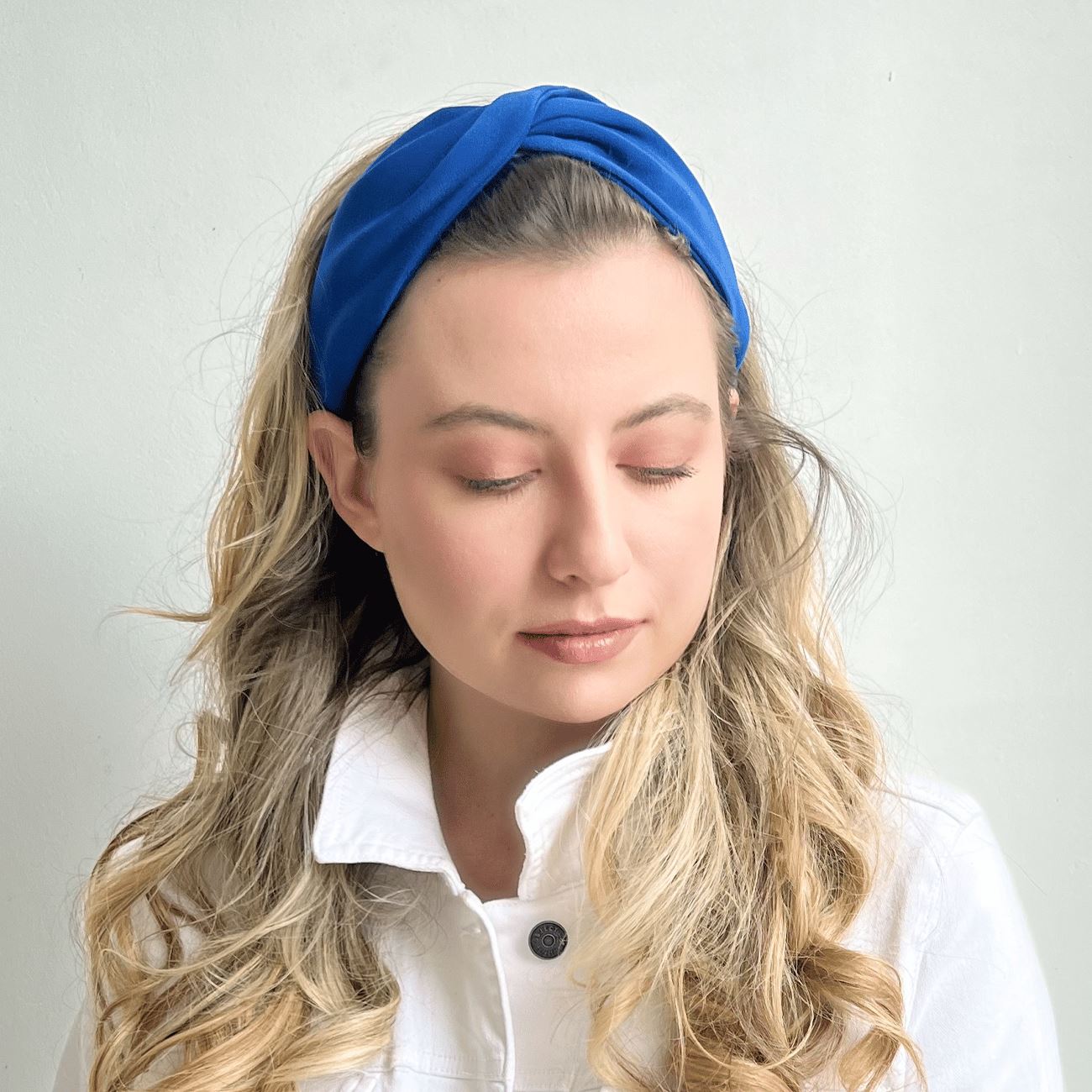 Haarreif "Royal Blue Twist" Haarreif Diadema