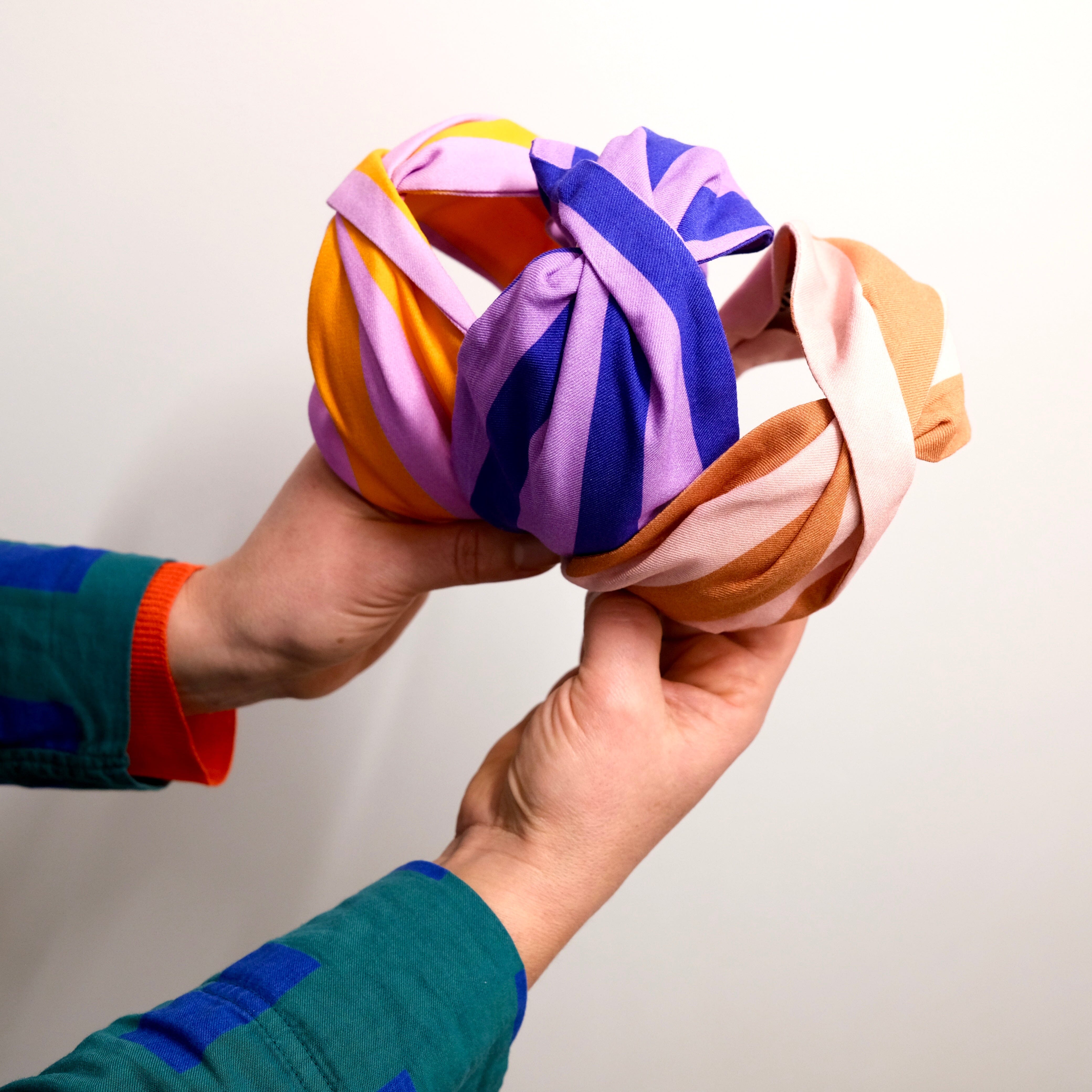 Haarreif "Striped Twist" Haarreif Diadema