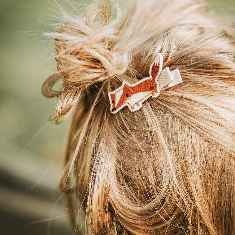 Haarspangen "Dackel und Fuchs" Haaraccessoires Halfbird