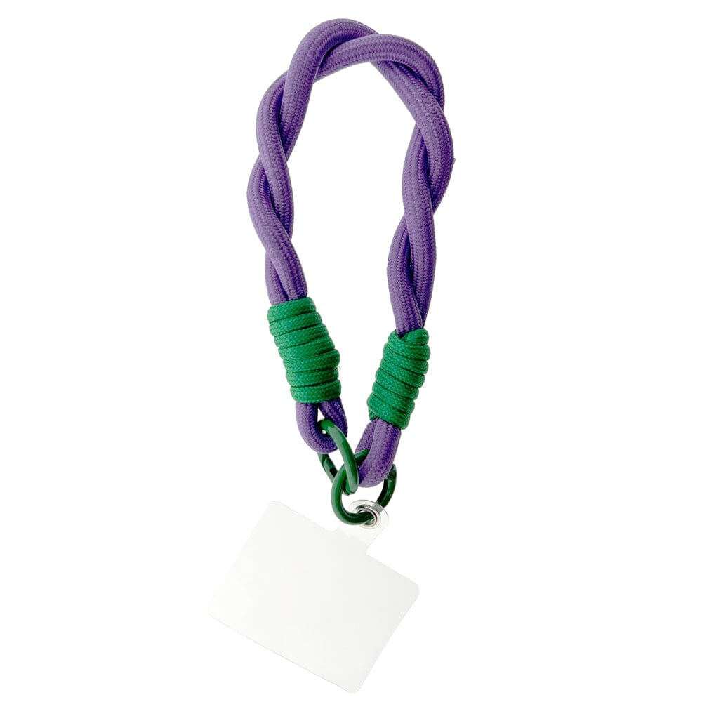 Handyband "kurz" Handykette LOT83 Lila gedreht