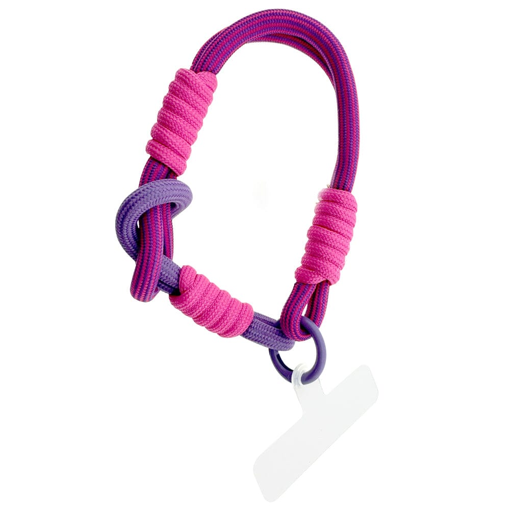 Handyband "kurz" Handykette LOT83 Lila-Pink