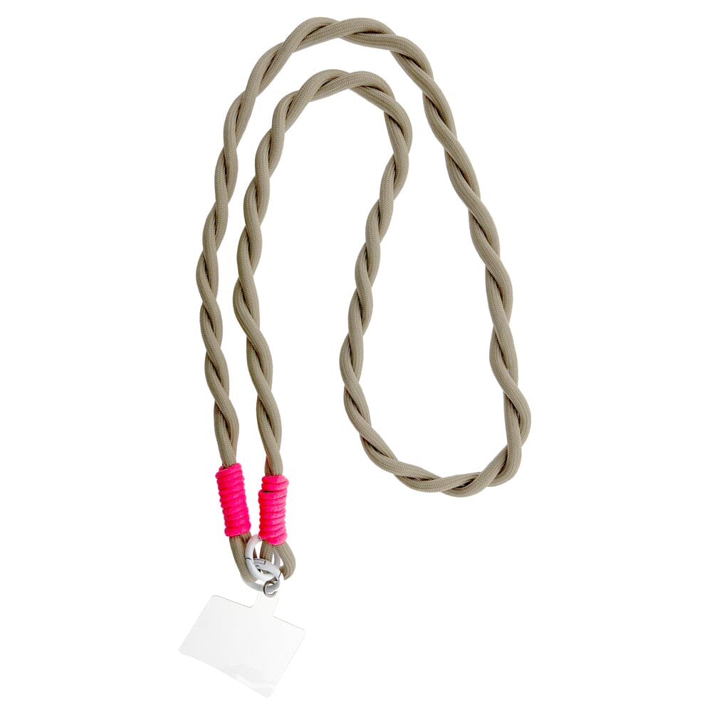 Handyband "lang" Handykette LOT83 Beige-Pink