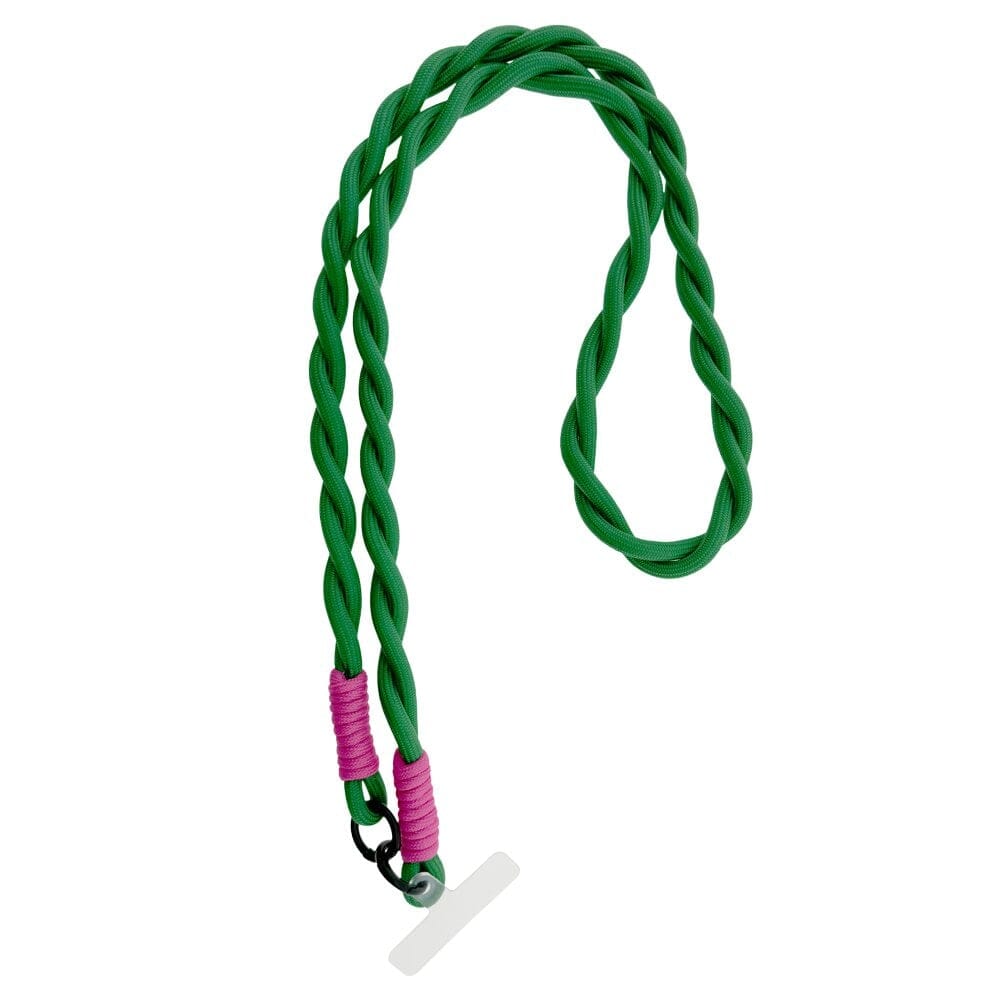Handyband "lang" Handykette LOT83 Grün-Pink