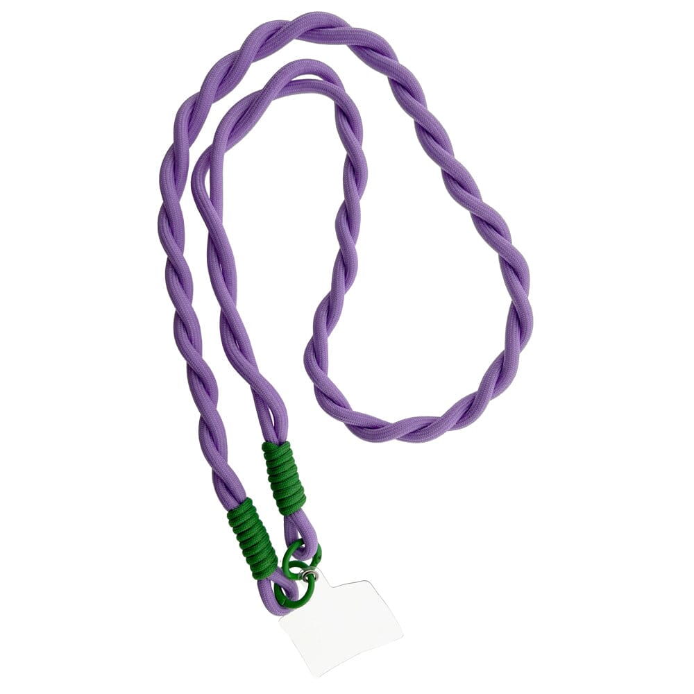 Handyband "lang" Handykette LOT83 Lila-Grün