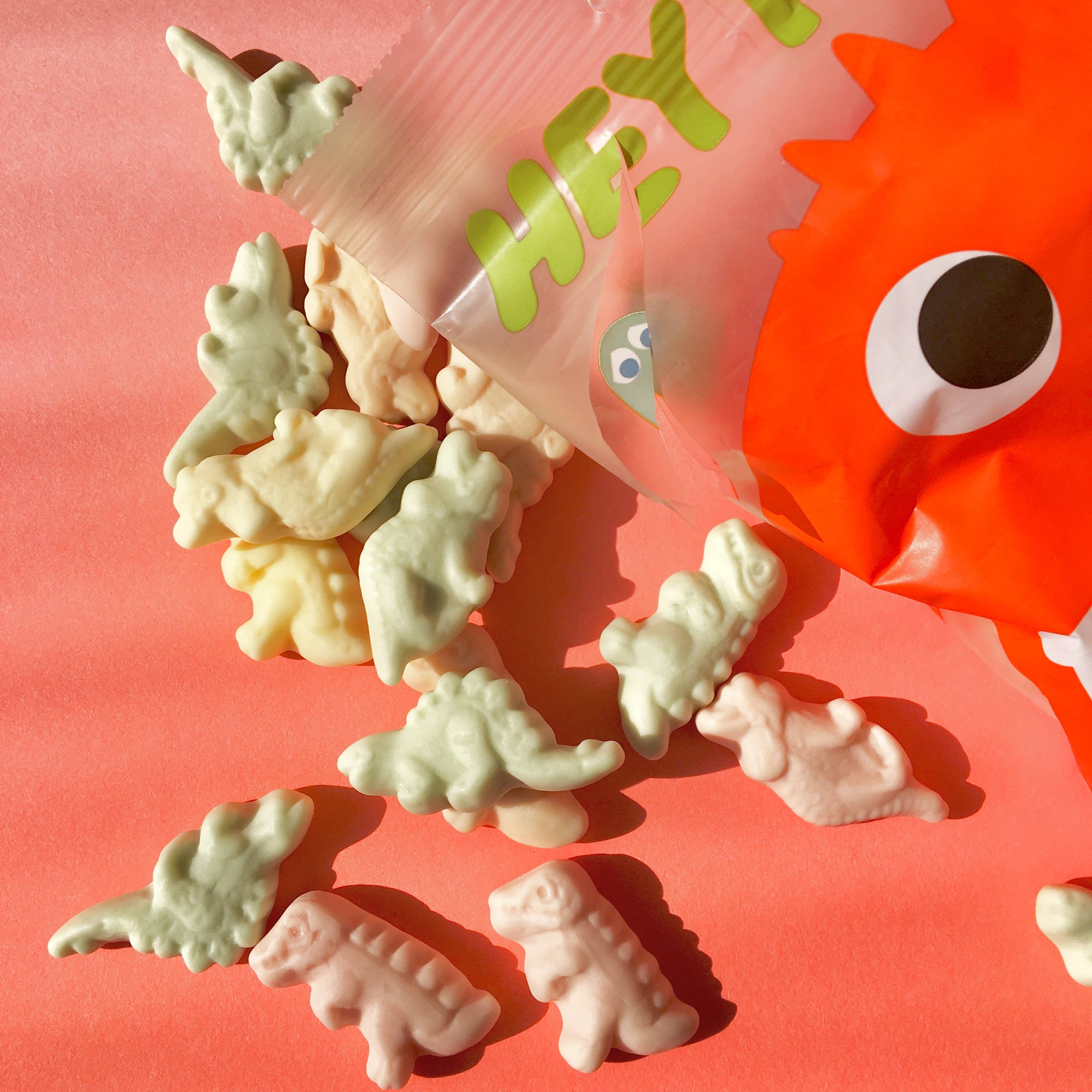 HEY LECKER! Triassic Garden - Bio-Frucht-Marshmallows, 100 g HEY YUM!