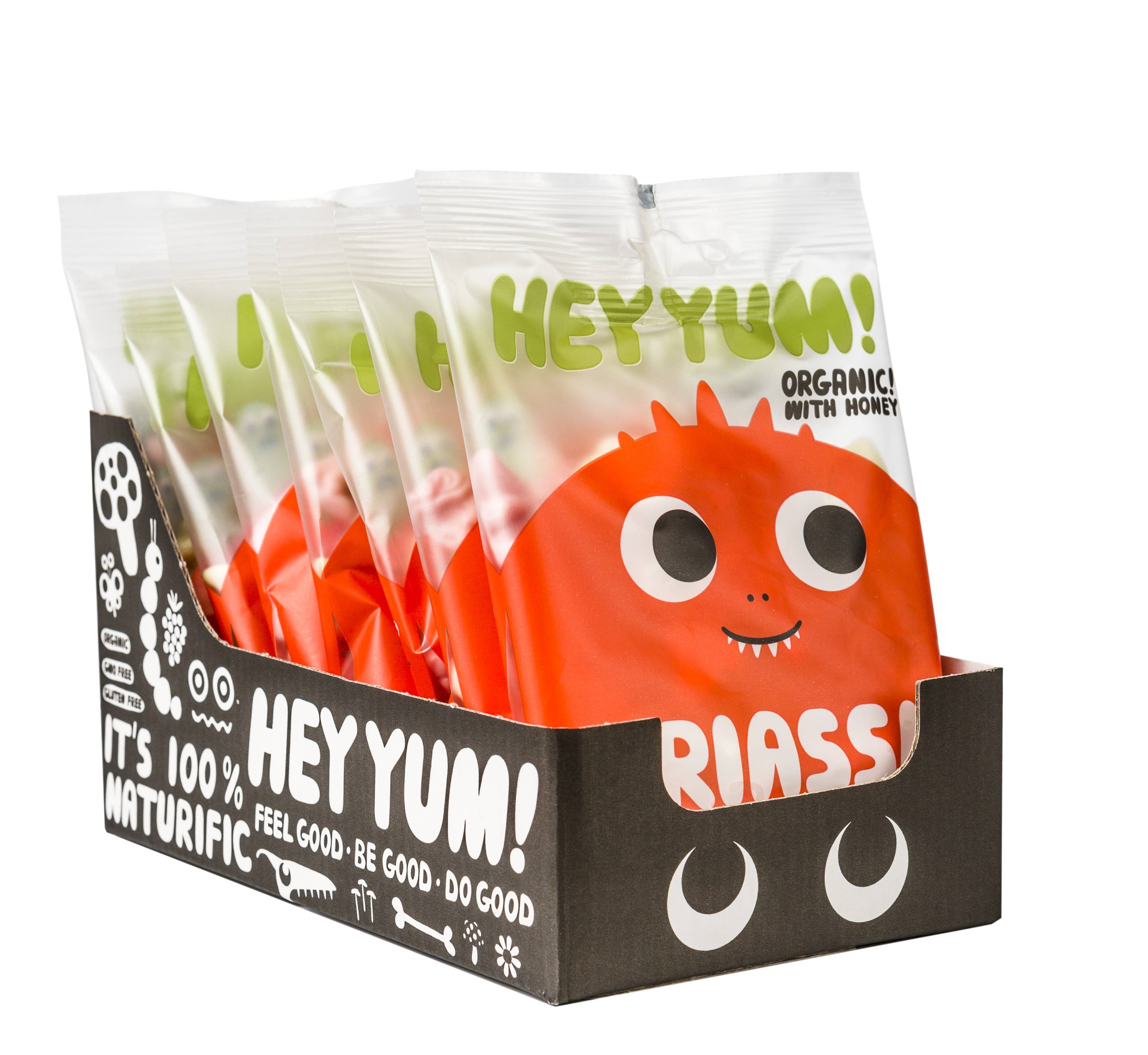 HEY LECKER! Triassic Garden - Bio-Frucht-Marshmallows, 100 g HEY YUM!