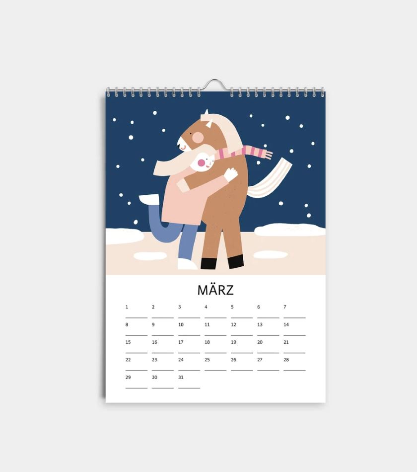 Immerwährender Kalender für Kinder Kalender Jane Holtewert