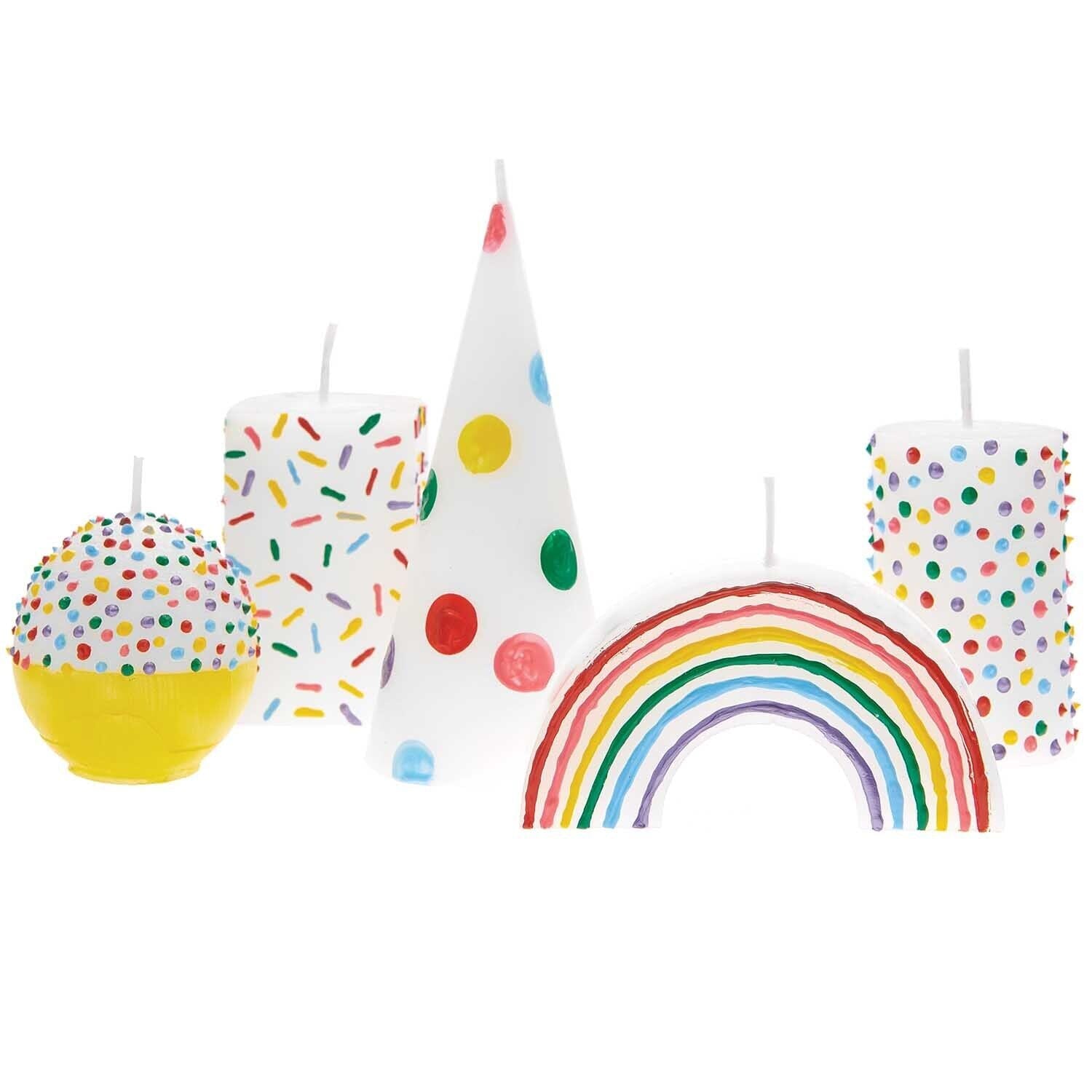 Kerzenmalfarbe "Regenbogen" Kerzenmalfarbe Rico Design