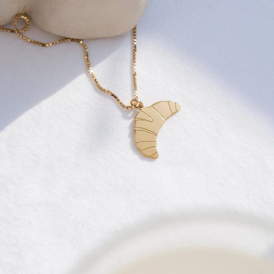 Kette Croissant Kette Jukserei Gold