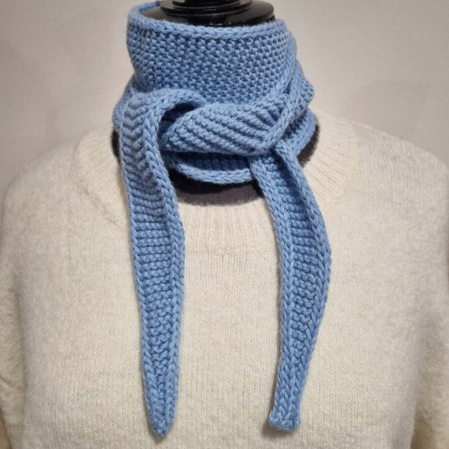 Kleiner Schal "Sofie" Schal Mini Calie Paris Hellblau