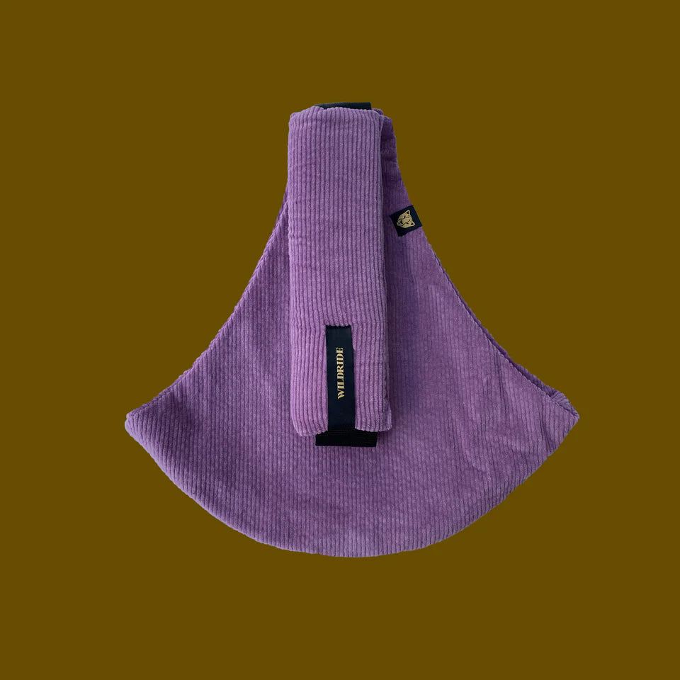 Kleinkindtrage "Cord" Kleinkindtrage Wildride lilac