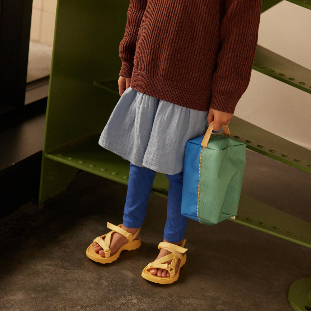 Kosmetiktasche "wonders of the deep sea-colorblocking" Kosmetiktasche Sticky Lemon