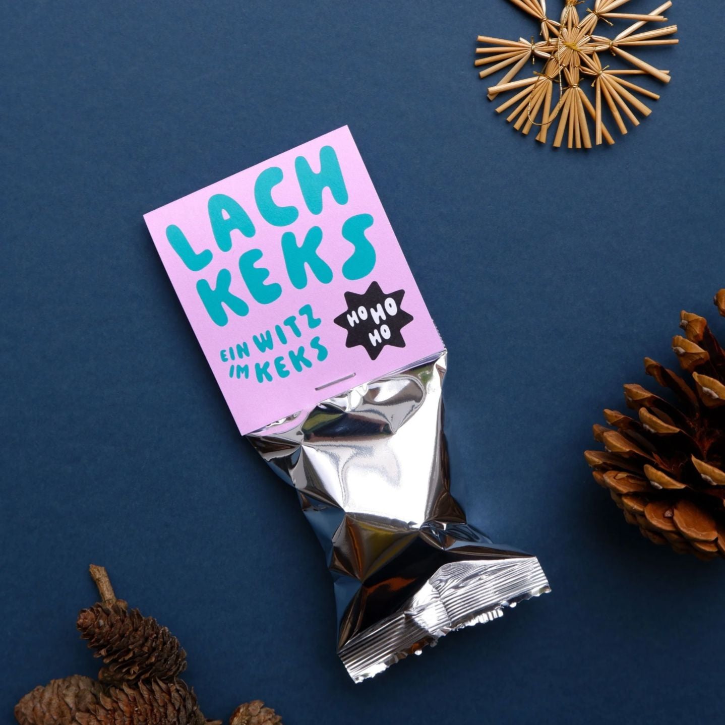 Lachkeks "Weihnachtswitze" Kekse tinyday