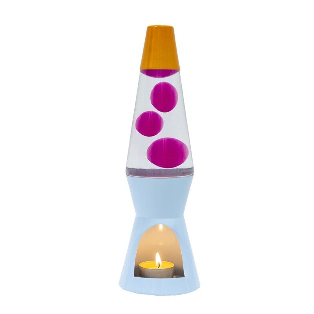 Lavalampe "Tealight" Lampe fisura Violet