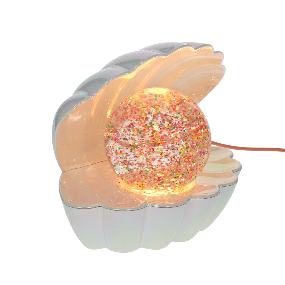 LED Glitzerlampe "Muschel" Bügelflicken Le petit Souk