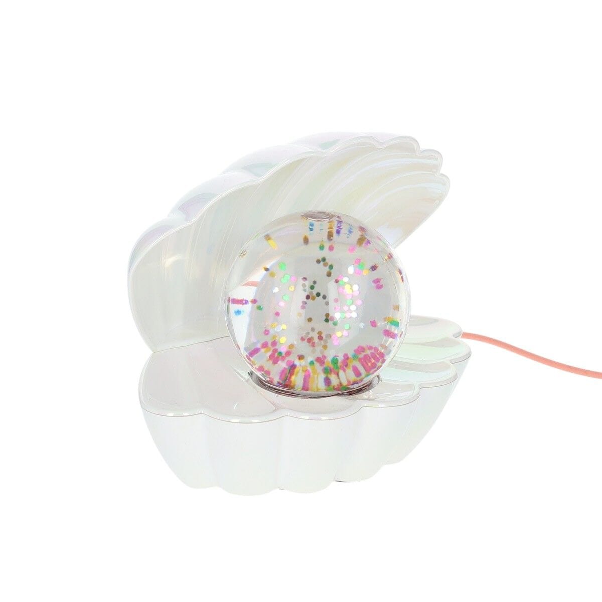 LED Glitzerlampe "Muschel" Bügelflicken Le petit Souk