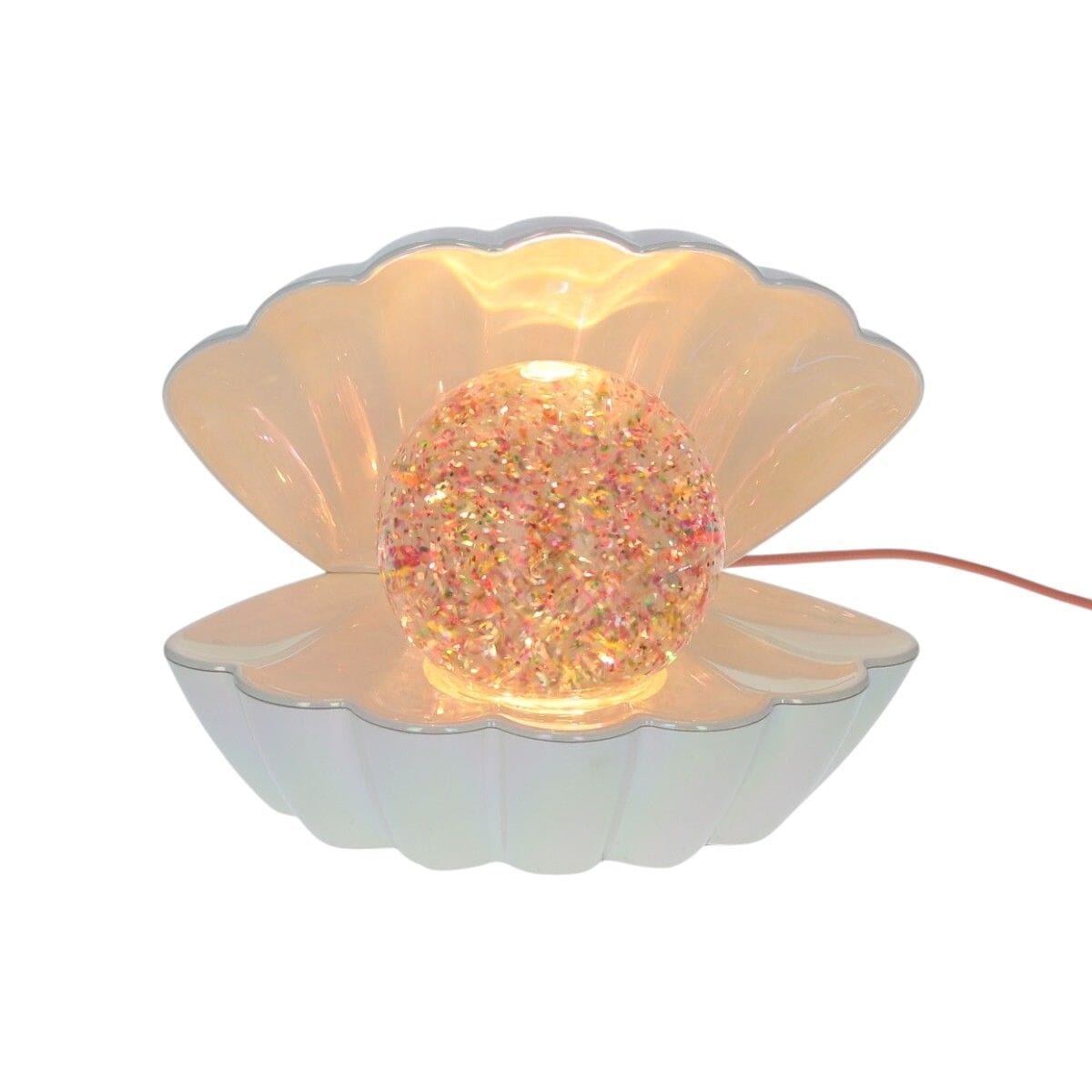 LED Glitzerlampe "Muschel" Bügelflicken Le petit Souk