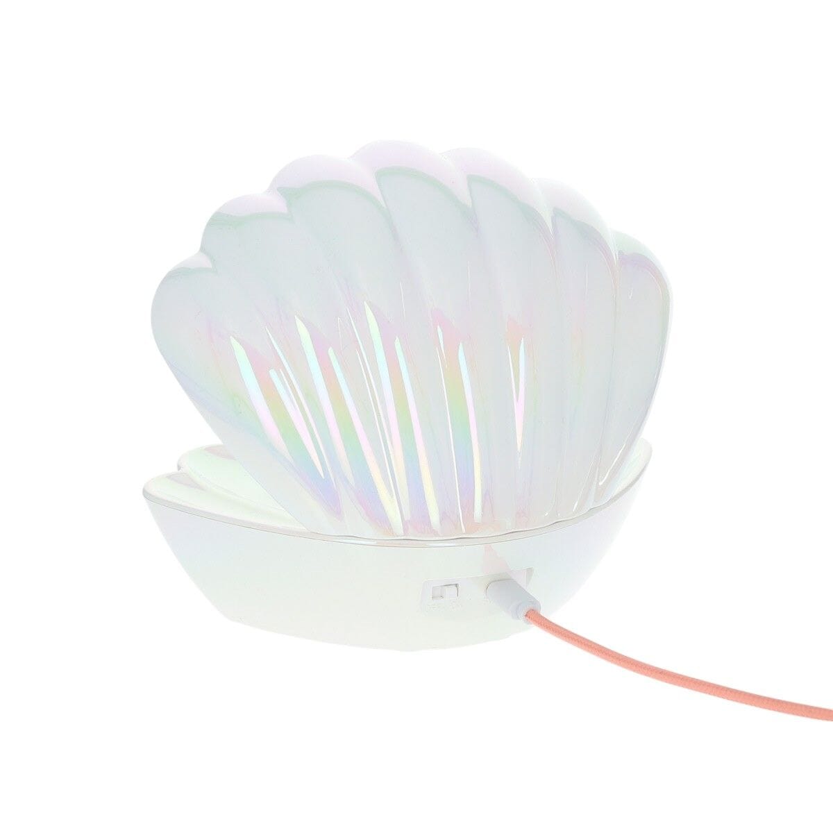 LED Glitzerlampe "Muschel" Bügelflicken Le petit Souk