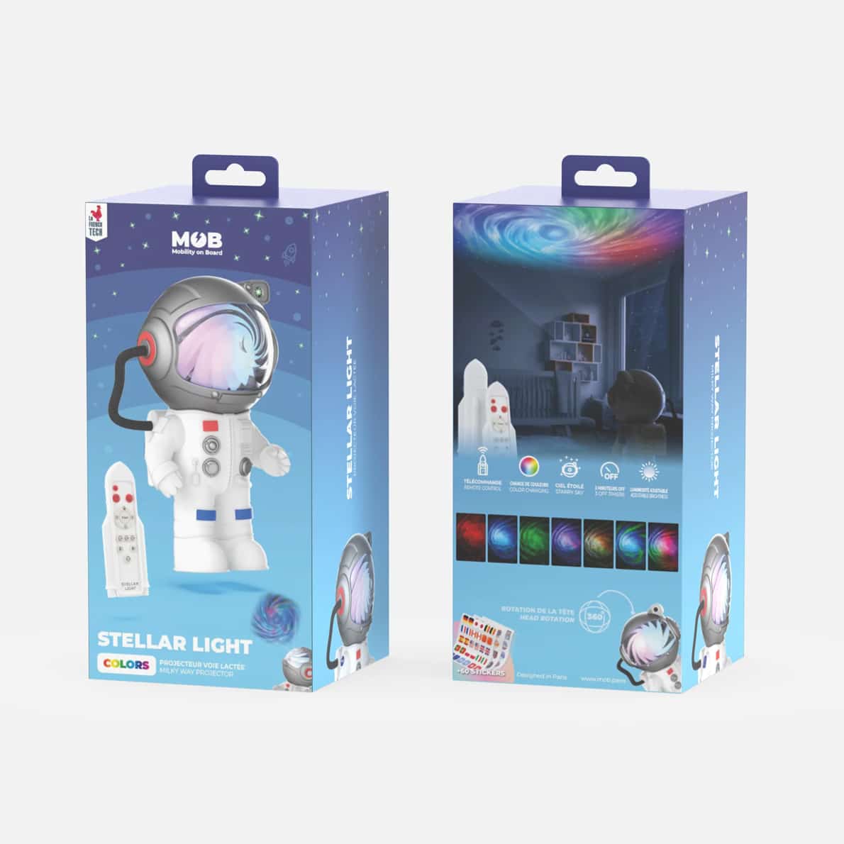 Lichtprojektor "Stellar Light" Lampe Mob