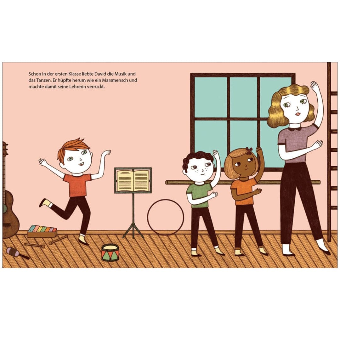 Little People, Big Dreams "David Bowie" Buch Insel Verlag