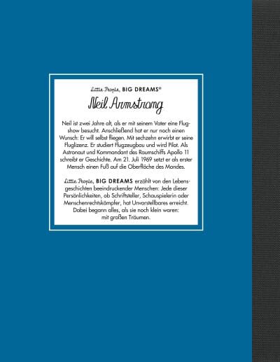 Little People, Big Dreams "Neil Armstrong" Buch Insel Verlag