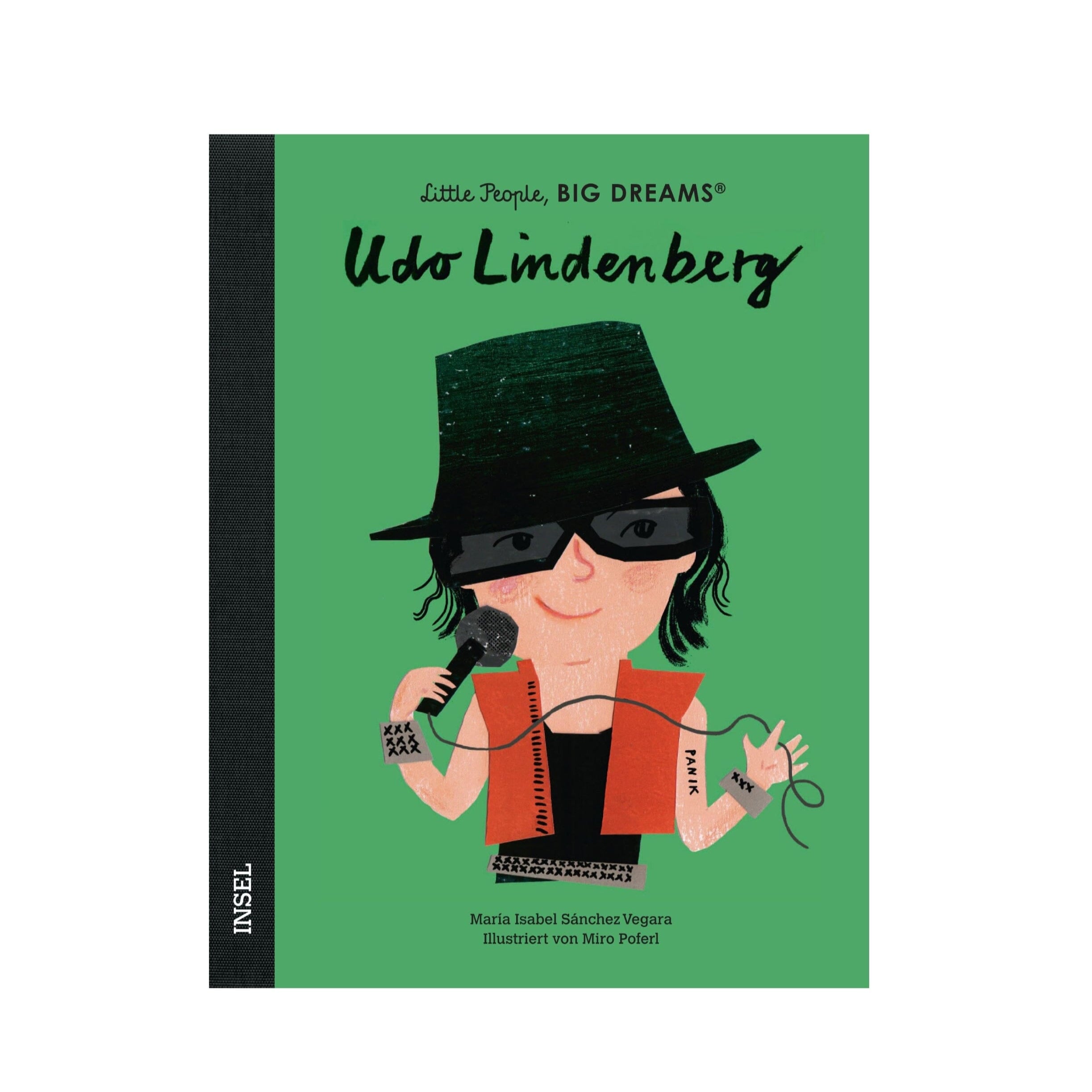 Little People, Big Dreams "Udo Lindenberg" Buch Insel Verlag