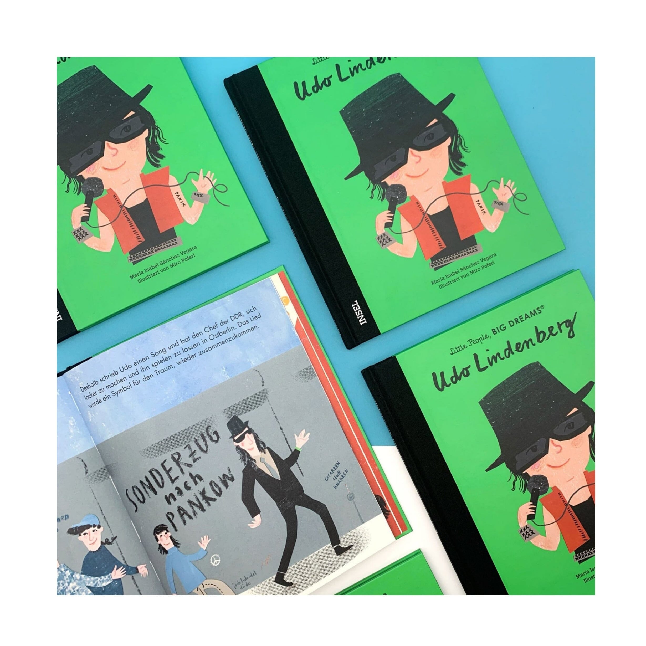 Little People, Big Dreams "Udo Lindenberg" Buch Insel Verlag