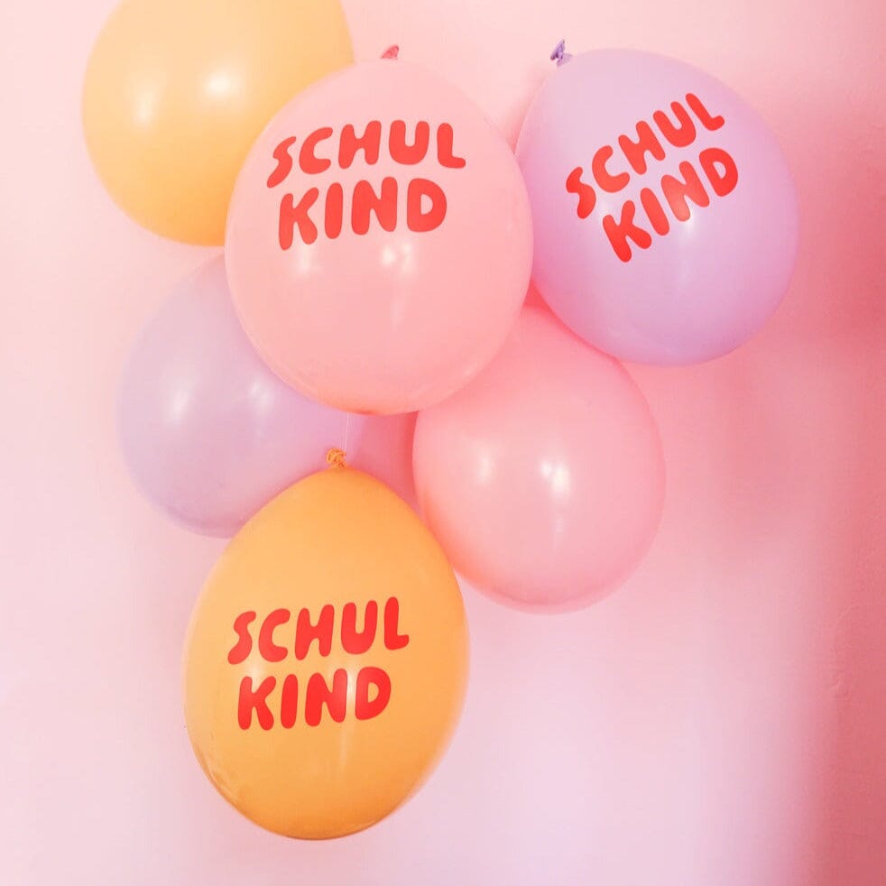 Luftballon 6er Set "Schulkind" Luftballon tinyday