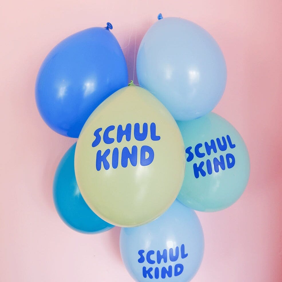 Luftballon 6er Set "Schulkind" Luftballon tinyday