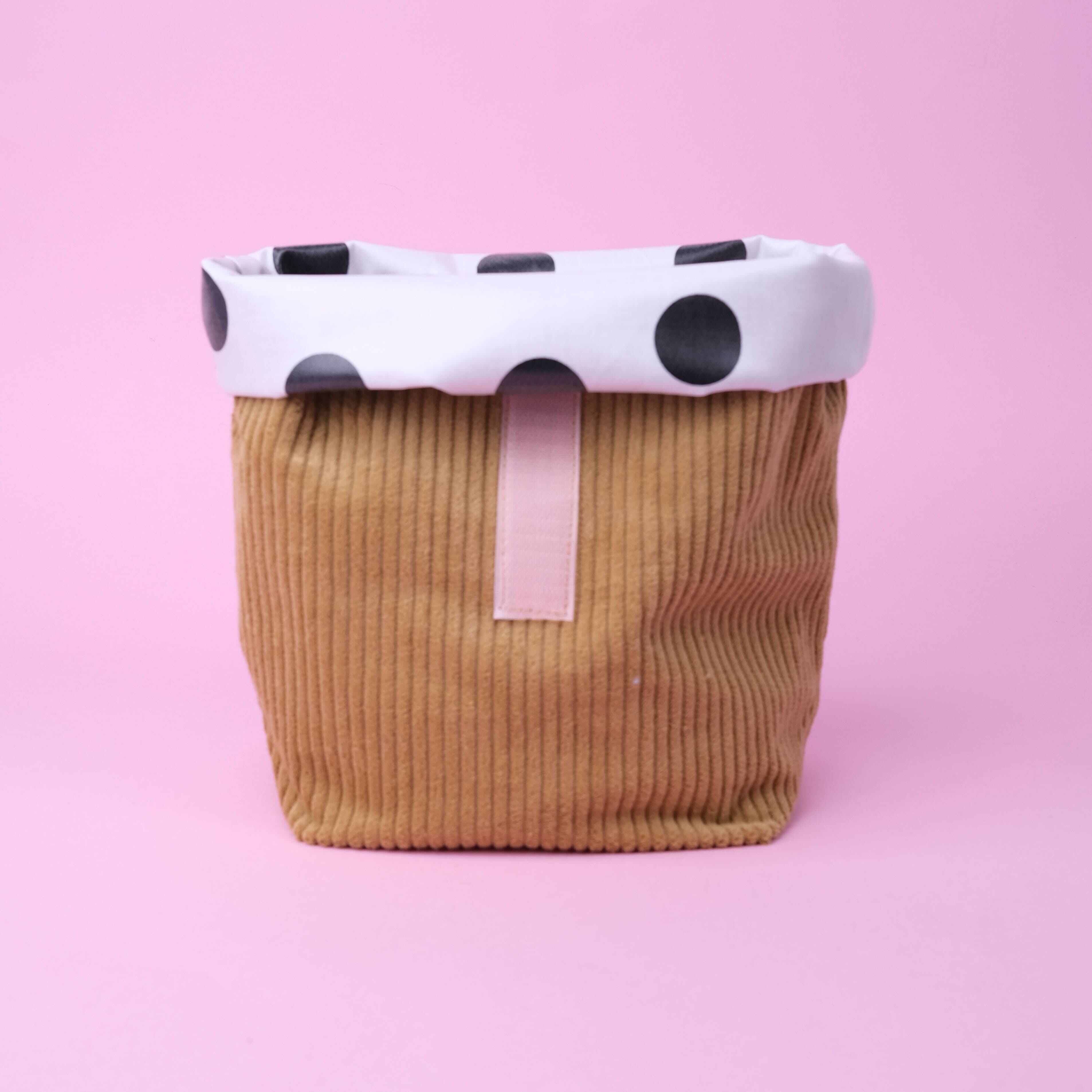 Lunchbag "Dots" Lunchbag Matsch mit Sahne Gold / Zuckerwatte